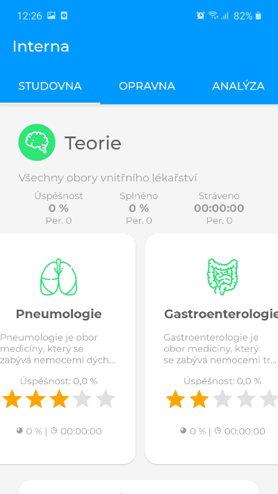 Aplikace Interna